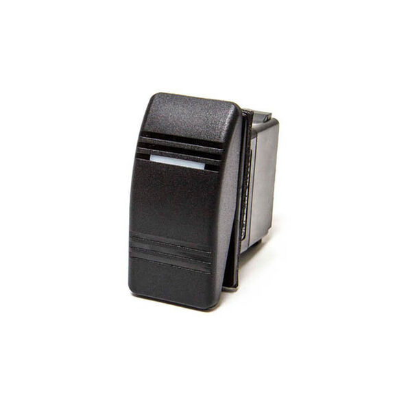 Contura&reg; III Rocker Illuminated Rocker Switch, On-Off, SPST, Black image number 0