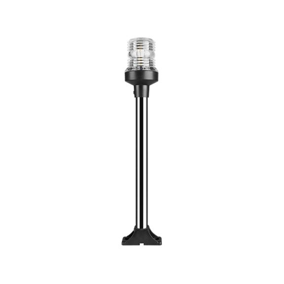 SEAFLO 03 Series All-Around LED Pole Navigation Light, 3 NM Visibility, 12.5" Height, 12/24V, 2.5W, Fixed Mount, 316 Stainless Steel image number 0