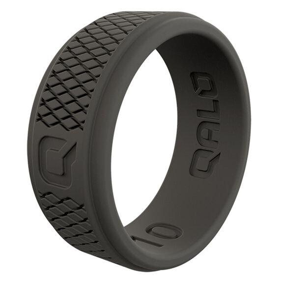 Men's Crosshatch Q2X Silicone Ring, Size 09 image number 0
