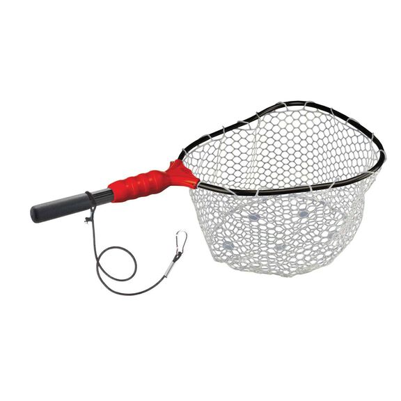 Medium Wading Clear Rubber Landing Net image number 0