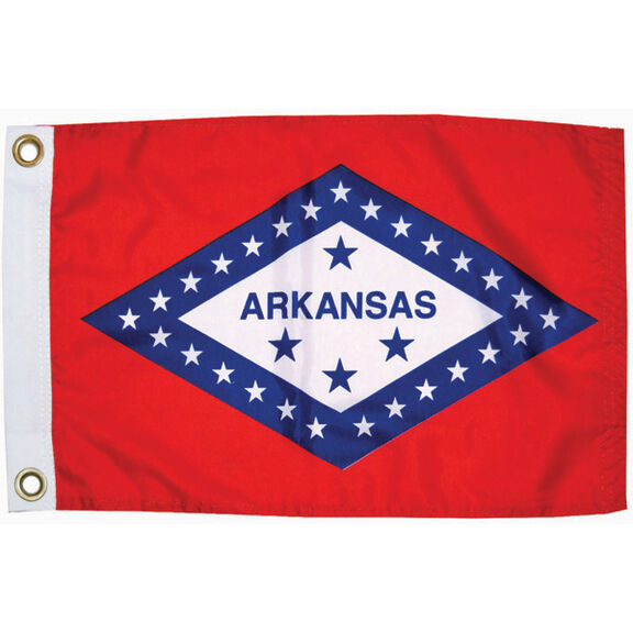 Arkansas State Flag, 12" x 18" image number 0