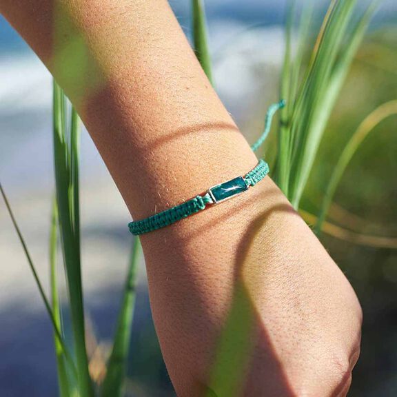 4ocean Ghost Net Bracelet - Seafoam image number 1