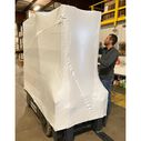 40' x 100' Reinforced Shrinkwrap, 10ml,  White image number 1