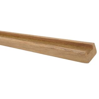 Teak Bulkhead Molding, 1/2"W x 5'L
