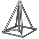 28" to 42" Galvanized Keel Stand Base image number 0