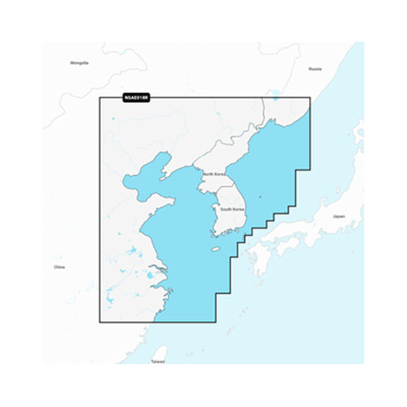 Garmin Navionics Vision+ AE018R Yellow Sea, Electronic Chart image number 0