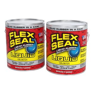 Flex Seal Liquid&reg; Clear Core, Gallon, 2-Pack