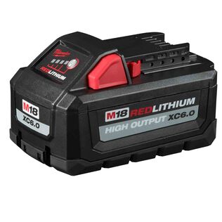 M18&trade; REDLITHIUM&trade; HIGH OUTPUT&trade; XC 6.0Ah Battery Pack