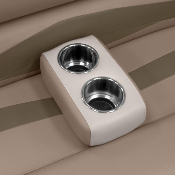 3059 Pontoon Double Drink Holder with Stainless Steel Cup Holders image number 3