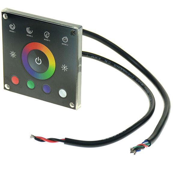 Helm Mount LED RGBW Controller, Water Resistant, Touch Sensitive, Multifunction image number 1