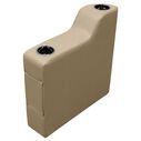 Wise DLX3010-207 DLX Series Pontoon Right Radius Arm Rest - Neutral image number 0