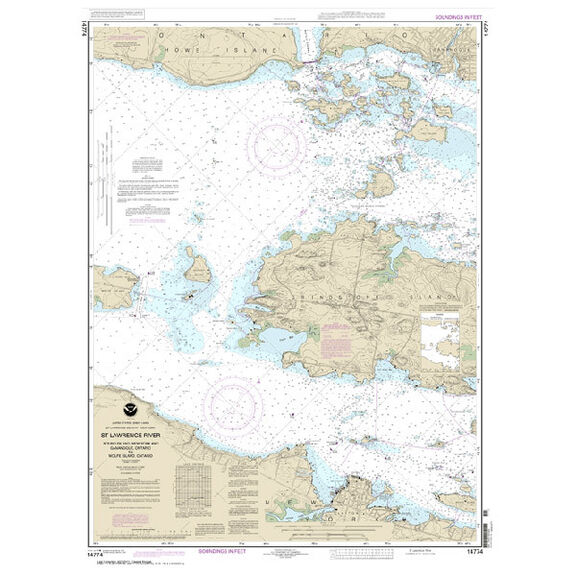 #14774 Round Island N.Y. Gananoque Ontario to Wolfe Island Ontario image number 0