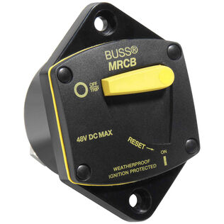 CB187 High Amp Waterproof Circuit Breaker, Panel Mount