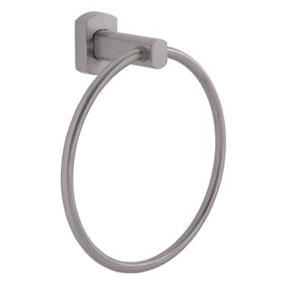 Miah Towel Ring Brushed Nickel