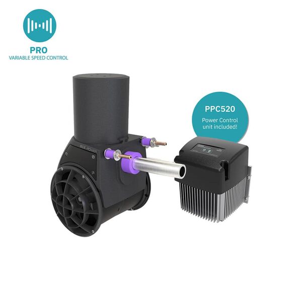 Side-Power SXP50 12V DC External Compact Stern Thruster Proportional 150mm transom image number 0