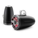 M6-880ETXv3-Sb-S-GmTi-i 8.8" Enclosed Marine Coaxial Speaker System, Satin Black, Gunmetal and Titanium Sport Grille with RGB LED Lighting image number 3