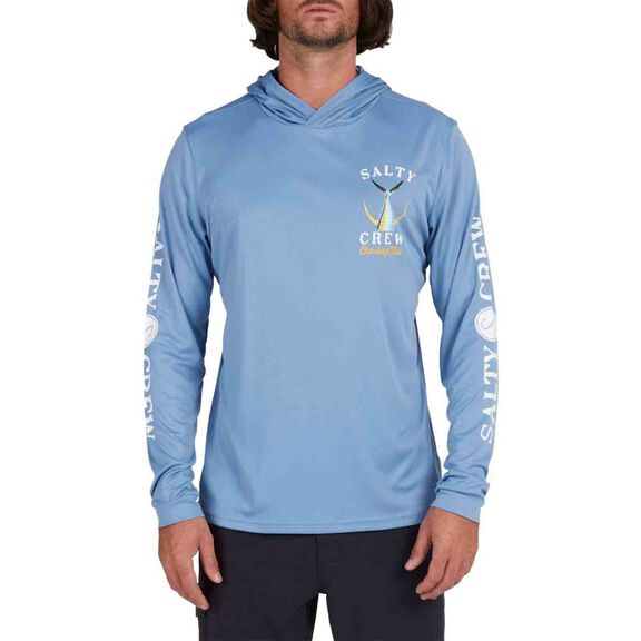 Men's Tailed Hooded Sun Shirt image number 2