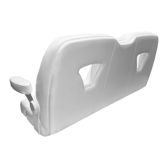 White Boca Bench Seat, 53" image number 5