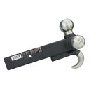 Trailer Tri Ball Mount, 2" Shank w/Hook & Zn Balls HD image number 4