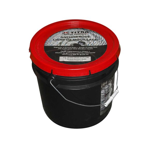 Superior Anchor Rode Package with 3-Strand Rope image number 2
