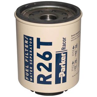 R26T Spin-On Fuel Filter/Water Separator For Series 225R, 10 Micron