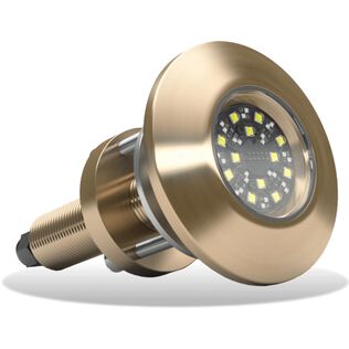 Lumishore SUPRA THX404 LED Through Hull Underwater Light, 8,150 Lumen, Blue/White
