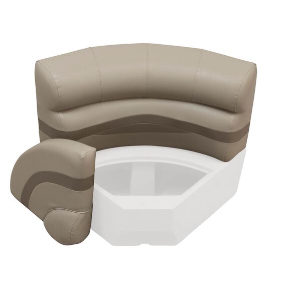 Premier Series Pontoon 28" Radius Corner Cushion Set image number 4