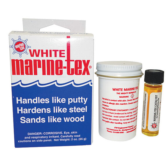 Marine-Tex&reg; Epoxy Putty Repair Kit, White image number 0