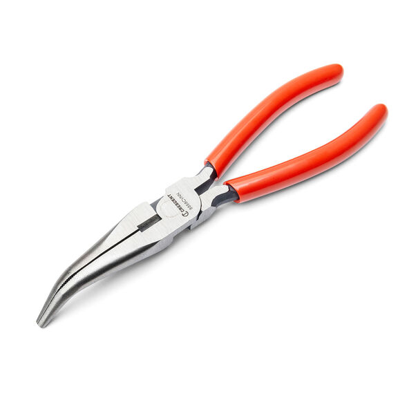 8" Bent Needle Nose Pliers image number 0