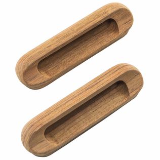 Teak Oblong Drawer Pull