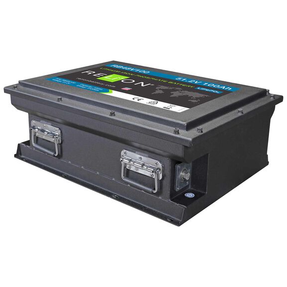 RB48V100 Lithium Iron Phosphate Deep Cycle Battery, 51.2V, 100Ah image number 0