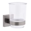 Erissa Cup Holder Plastic Cup Brushed Nickel image number 0