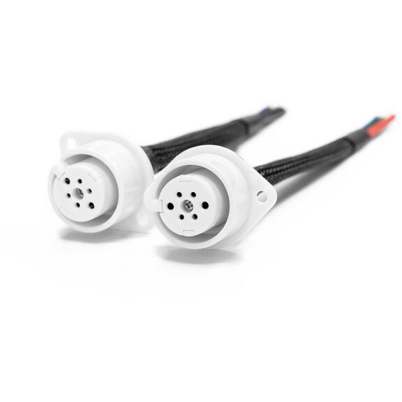 Wet Sounds 6 Pin RGB LED Connector for Swivel Clamps on Rev and Icon Tower Speakers image number 0