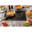 Bridge, Black, Two Burner Cooktop, Touch Control, Induction, w/Mat, Landscape, 120V image number 1