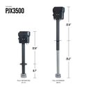 Trailer Valet PJX3500 Electric A-Frame Jack with Built-In Tongue Weight Scale, 3,500 lb Capacity image number 7