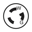 30 Amp 125 Volt Locking Plug, Industrial Grade, Grounding, Corrosion-Resistant, NEMA L5-30P, 2P, 3W image number 3