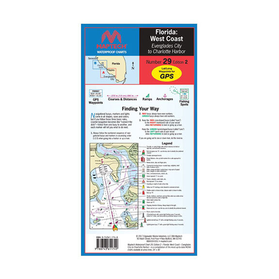 Waterproof Chart 29 Everglades City to Charlotte Harbor image number 0