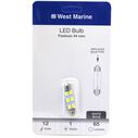 Festoon 44mm LED Bulb, White image number 0