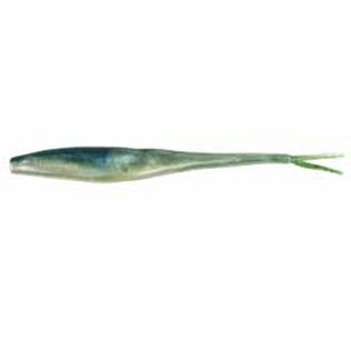 Gulp! 5" Saltwater Bait  Jerk Shad Lure, Blue Pepper Neon (Glow), 5 per pack