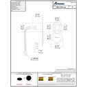 Aidack Recessed Control Valve Hot/Cold Mixer, Black Cup with Stainless Steel Lid w/Gasket, Chrome Aidack Handle image number 3