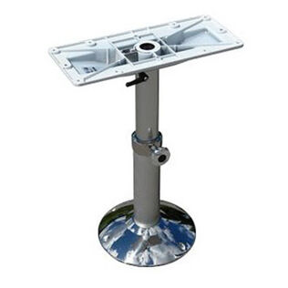 14 7/32" - 26 13/16" Adjustable Height Fixed Pedestal Table Column