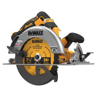 DEWALT 20V MAX* 7-1/4 in. Brushless Cordless Circular Saw with FLEXVOLT Advantage (Tool Only)