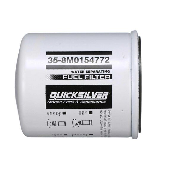 8M0154772 Water Separating Fuel Filter for Select Johnson and Evinrude Outboards image number 0