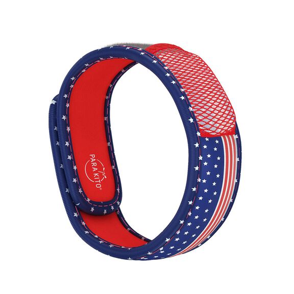 Mosquito Repellent Wristband (Patriot - USA Flag) image number 0