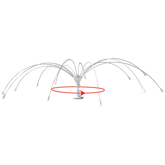 4' Diameter 360&deg; Bird Spider image number 0