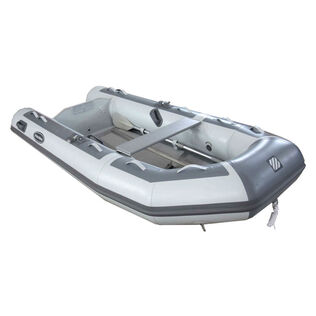 RIB-310 Aluminum Hull Inflatable Boat, 10ft 2in Length, Hypalon UV Resistant Material, 881lb Capacity