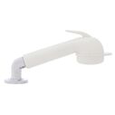 Deck-Mount Sprayer Large Warm White Sprayer w/Elbow, 10' White Rubber Hose, Low Profile Holder image number 2