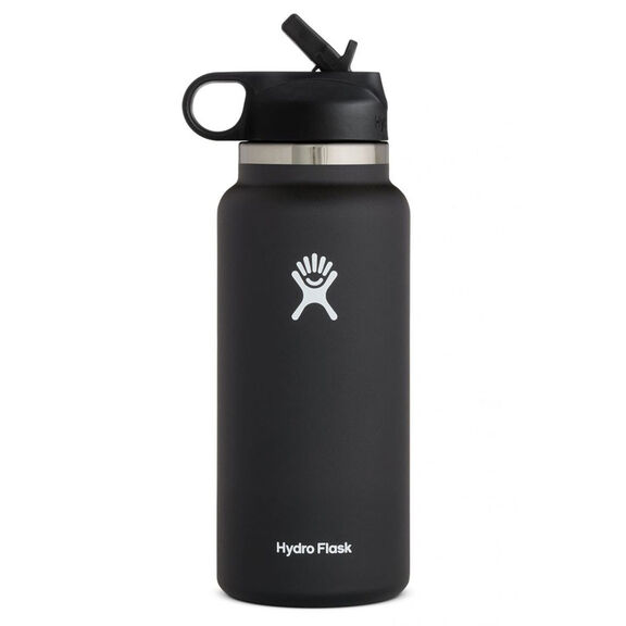 32 oz. Wide-Mouth Water Bottle with Straw Lid image number 0