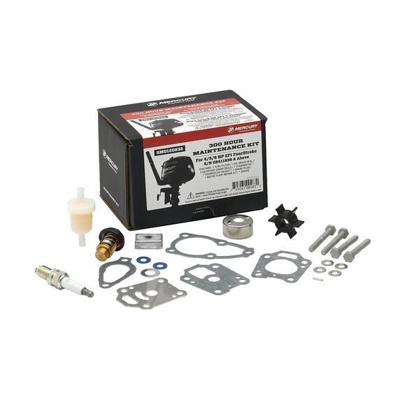 4-6hp FourStroke 300 Hour Maintenance Kit image number 0