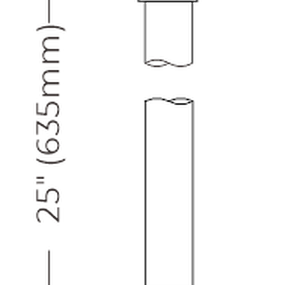 02 Series LED All-Round Pole Light, 25 Inch image number 1